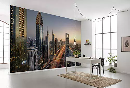 Komar Fototapete LEVEL 43 – Natur Landschaft für Schlafzimmer, Wohnzimmer und Büro