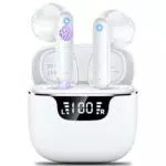 Bluetooth Kopfhörer - Kabellos, HiFi Stereo, Bass, 4 Mikrofone, 42 Std. Spielzeit, IP6 Wasserdicht, Touch Control