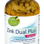 KOPP Vital® Zink Dual Plus Kapseln - Vegan, Glutenfrei, Laktosefrei, mit Grüntee-Extrakt