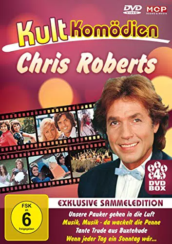 Chris Roberts Kultkomödien: 4DVD-Box mit beliebten Klassikern