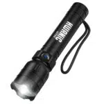 LED Taschenlampe aufladbar mit 5 Lichtmodi für Camping und Outdoor