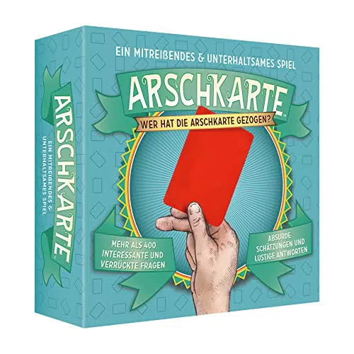 "Kylskapspoesi - Arschkarte - Lustiges Kartenspiel für Partys"