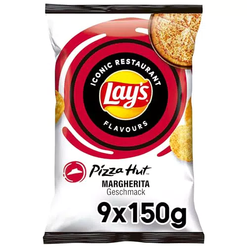 Lay's Pizza Hut Margherita – Knusprige Kartoffelchips für jede Party