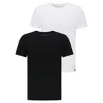 Lee Herren T-Shirt Crew Neck Twin Pack - Schwarz & Weiß