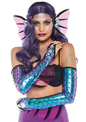 Leg Avenue Damen Dark Mermaid Kit Panamahut - Blau