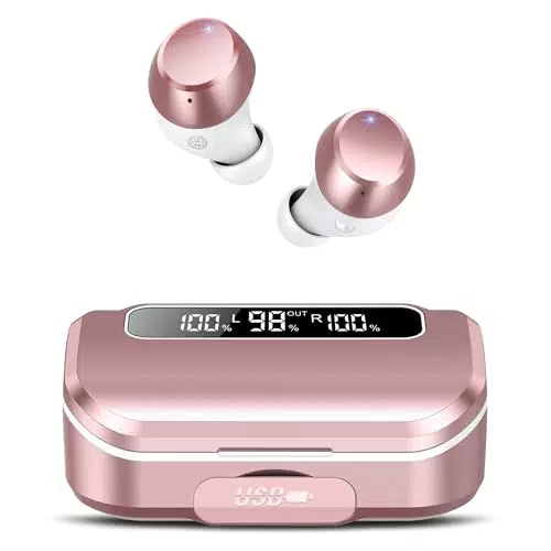 Bluetooth Kopfhörer von Lekaby mit Bluetooth 5.3, HiFi Stereo und IP7 Wasserschutz