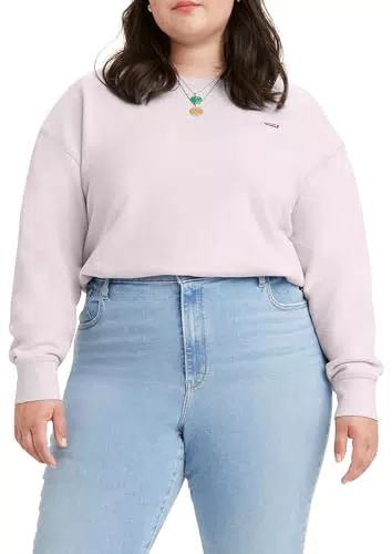Levi's Damen Sweatshirt in Übergröße mit Standard Crew Schnitt.