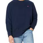 Levi's Herren Sweatshirt mit Original Housemark Crew Design