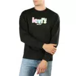 Levi's Herren Relaxd Graphic Crew Blacks, Blacks, L EU