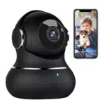 Litokam 2K Babyphone mit Bewegungserkennung und Nachtsicht - WLAN Überwachungskamera für Innenbereiche