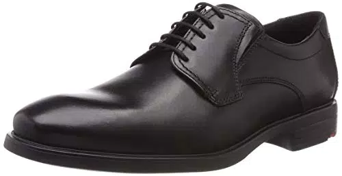 LLOYD Herren Derby Schuhe Extra-Weit, Schwarz