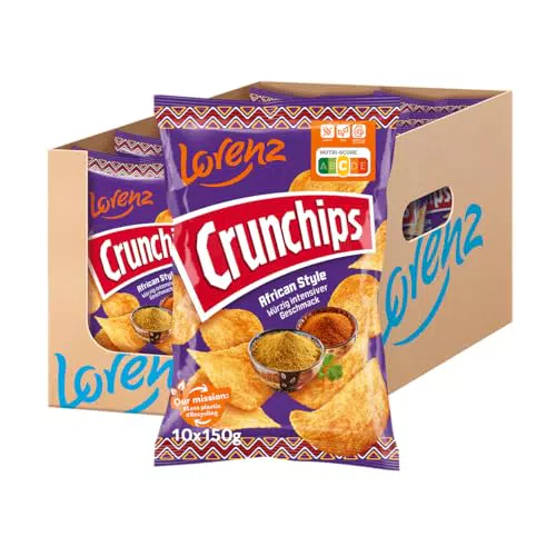 Lorenz Crunchips African Style - Knuspriger Snackgenuss für jeden Anlass