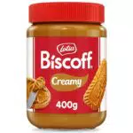 Lotus Biscoff Brotaufstrich | Cremiger Karamell-Keksgeschmack | Vegan | Nussfrei | Ohne künstliche Aromen | 400g