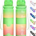 Lunidry Trinkflasche - Tritan BPA Frei Wasserflasche Kinder