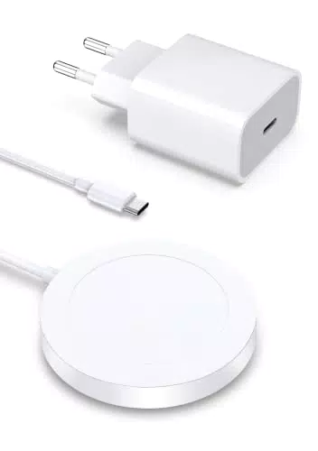 Apple MagSafe Ladegerät – Wireless Charger für iPhone 12, 13, 14, 15 und AirPods