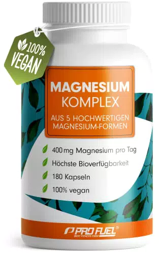 Magnesium Komplex - 5 hochwertige Formen für optimale Bioverfügbarkeit