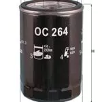 MAHLE OC 264 Ölfilter für effiziente Motorleistung und Schutz