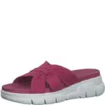 Marco Tozzi Damen Pantolette mit Keilabsatz und weichem FEEL ME Fußbett