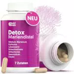 Brandname Mariendistel Detox-Reiniger mit Kurkuma, Löwenzahn & Artischocke | Leberunterstützung & Verdauungshilfe