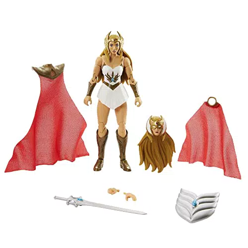 Masters of the Universe She Ra Deluxe Action Figur mit Zubehör für Kinder ab 6 Jahren