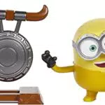 Mattel Minions GMD92 Action-Figur mit Gong und Teddybär, ca. 10 cm, Geschenk für Kinder ab 4 Jahren