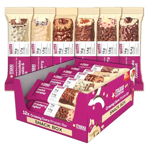 MaxiNutrition Creamy Core Bar - Proteinriegel mit niedrigem Zuckergehalt