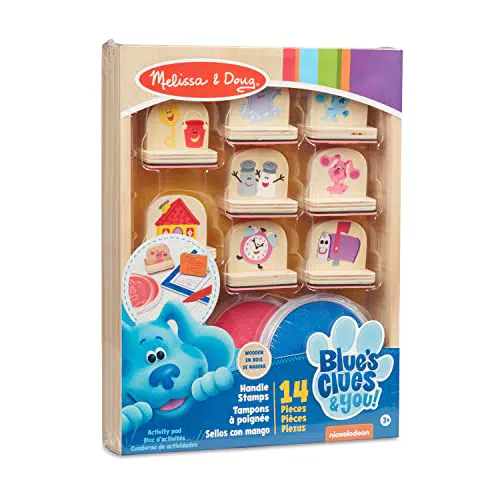 Melissa & Doug Stempel mit Holzgriff - Blue's Clues & You