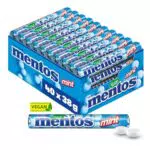 Mentos Dragees Erdbeere-Mix, süß-saure Frucht-Bonbons