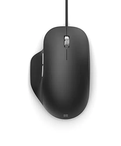 Microsoft Ergonomic Mouse Kabelgebunden - Ergonomische Optische Maus