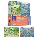 mierEdu Lernpuzzle Level 6 – Naturwelten für Kinder ab 5 Jahren