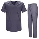 MISEMIYA - Unisex-Schrubb-Set - Medizinische Uniform mit Oberteil und Hose 817-8319 - X-Large