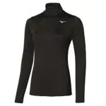 Mizuno Damen Impulse Core Langarm-Halb-Reißverschluss Jacke