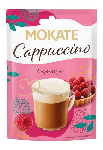 MOKATE® Himbeertörtchen Cappuccino | Aromatisch-cremiges Kaffeegetränk