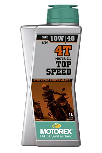 Motorex Synthetisches Motoröl 10W40 Top Speed 4T - 1 Liter