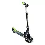 muuwmi Aluminium Scooter Tretroller mit LED-Leuchtrollen und höhenverstellbar