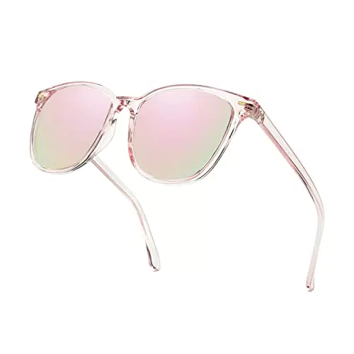 Myiaur Polarisierte Sonnenbrillen Damen mit UV400 Schutz - Klassische Verspiegelte Brille