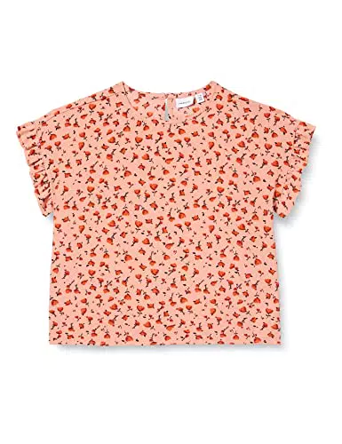 Name It Mädchen T-Shirt NKFHANAH SS TOP - Rose Tan