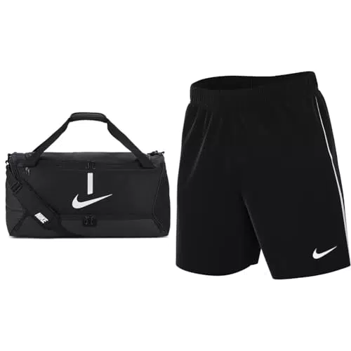 Nike Academy Team Duffel Bag & NK DF LGE Knit III Short K Pants Herren
