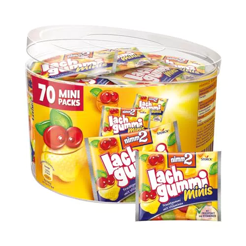 nimm2 Lachgummi Joghurt - Fruchtgummi mit Fruchtsaft, Vitaminen und Joghurt