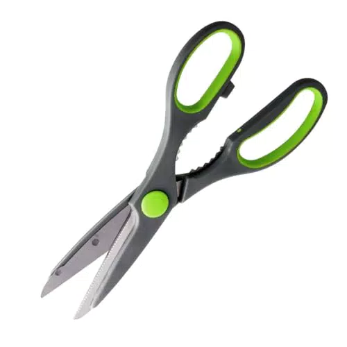 Nirosta Superschere Praktika 21 cm mit Öffner, Edelstahlklinge