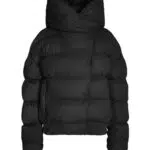 NOISY MAY Damen Bomberjacke mit Beschichtung - L/S (Langarm) - Schwarz