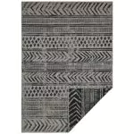 NORTHRUGS Teppich Biri 200x290 cm - Wetterfester Wendeteppich im Boho Vintage Design