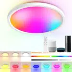 LED Deckenlampe mit RGB Farbwechsel und intelligenter Steuerung