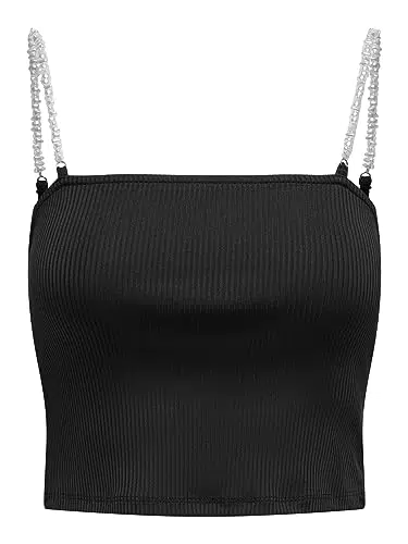 ONLY Onlunina Life S/L Pearl Top für Damen