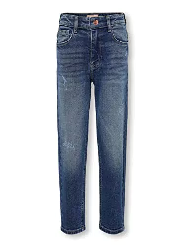 ONLY KIDS Mädchen KOGCALLA MOM FIT DNM AZG488 Jeans