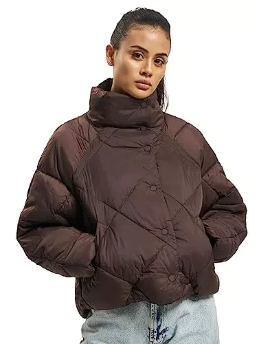 ONLY ONLCAROL Pufferjacke für Damen, gesteppte Winterjacke