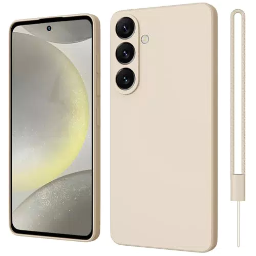 Samsung Galaxy S24 Silikon Handyhülle - Dünnes Case mit Kameraschutz & Bildschirmschutz