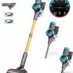 Orfeld Akku Staubsauger mit Anti-Tangle-Bürste und Hocheffizienzfiltration
