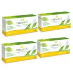 Organ(y)c Tampons aus 100% Bio-Baumwolle für normale Tage - 4er Pack