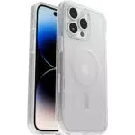 OtterBox Symmetry+ Transparente Schutzhülle für iPhone 14 Plus mit MagSafe - Stoßfest & Militärstandard getestet, Antimikrobieller Schutz
